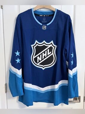 BNWT Authentic Adidas 2022 NHL All Star Game Western Conference Jersey Size 60